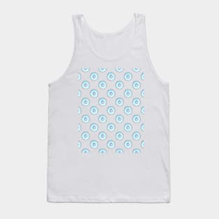 Blue donut Tank Top